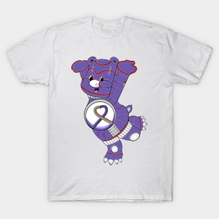 mecha cyborg purple care bear T-Shirt